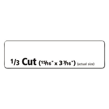 Avery® Removable File Folder Labels With Sure Feed Technology, 0.94 X 3.44, White, 18-sheet, 25 Sheets-pack freeshipping - TVN Wholesale